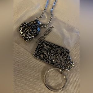 Locket and key chain